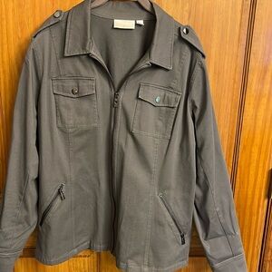 Belle by Kim Gravel Military Jacket Large
